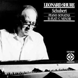 Leonard Shure  Schubert Piano Sonatas B-flat/C minor