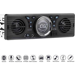 Autoradio - Bluetooth - USB - SD-Kaart - AUX - FM-Radio