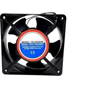 LSGDCTI TX12038HB Axil Fan 220-240V Aluminum Cabinet Fan – Quiet & Compact Design for Efficient