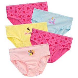 Disney Prinsessenbroekje, 5 stuks, Roze, 3-4 Jaren