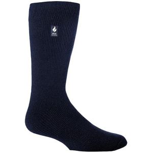 HEAT HOLDERS - Heren en dames 2,3 tog originele thermische sokken | 3 maten | Dikke warme pluizige geïsoleerde sokken voor de winter | Ideaal voor Raynauds, marineblauw, 40-44 EU