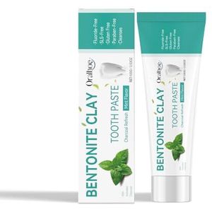 Minty Fresh Whitening Tandpasta For Een Stralende Glimlach - Vlekverwijdering, Frisse Adem En Mondverzorging(1PCS)