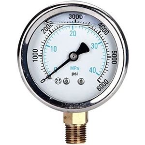 Verfspuit, Hogedruk Airless Sproeier Tee Gezamenlijke Manometer Universele Sproeier Accessoires Geschikt For Grao Wagner Titan Schilderen voor meubelkasten, hekmuren, deur (Color : Gold, Size : A)