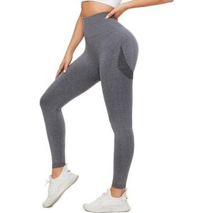 3-Pack Hoge Taille Leggings voor Vrouwen - Elastische 7/8 Sportlegging, Zacht Ademend Yogabroek voor Fitness, Gym & Hardlopen