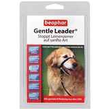 Gentle Leader® voor honden | Opvoedingshulp voor lijnschurer | Beter voeren en controleren | Trainingshalsband voor honden | Kleur: Zwart | Maat M