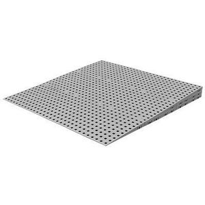 Drempelhulp L 3 laags 5,6 tot 7,2 cm (H) voor binnen 125 cm (B)