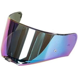 Motorhelm vizier lens, Helmvizier, geschikt for LS2 FF390 Volledige helmlens Helmzonnekleplens Masker Flip-type Windschermlens Motorfietsaccessoires (E)(C)