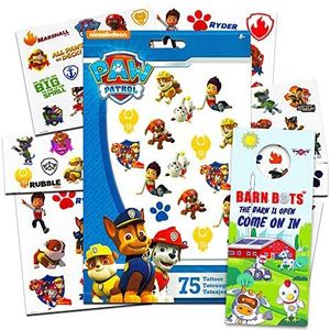 PAW Patrol Tattoos (75 Temporary Tattoos)