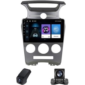 Carplay autoradio 2 Din geldt voor Kia Carens UN 2006-2012 met Android Auto Bluetooth 10 inch touchscreen autoradio met FM-radio/GPS stuurwielbediening+achteruitrijcamera(B,X1)
