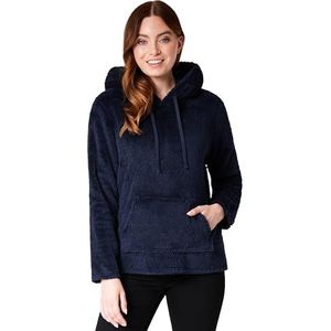 CityComfort Hoodies voor vrouwen en tieners - superzachte pluizige hoodie pullover dames fleece trui - S-XL fleece loungewear - cadeaus voor haar, marineblauw, L