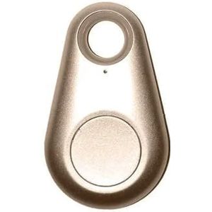 Mini GPS Tracking Device Tag Key Kind Finder Hond Huisdier Tracker Locatie Bluetooth Smart Voertuig Anti-verlies Apparaat(Gold)