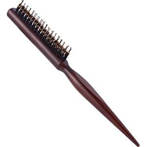 DieffematicSZ kam 1 stks haarborstel houten handvat pluizige kam schotel kapsel kapsel kapper hoofdhuid massage haar styling tool haarborstel