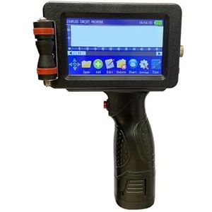 25 talen 12,7 mm slimme printer, variabele QR-strip batchcodenummering logo-etiket handheld thermische inkjetprinter