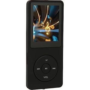 Sportmuziekspeler, Multifunctionele Ondersteuning, Opname, MP3 MP4-speler voor Hardlopen (zwart)