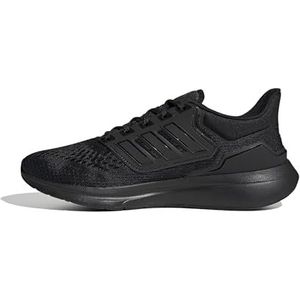 adidas Eq21 Run, hardloopschoenen voor heren, Zwart (Core Black), 41 1/3 EU