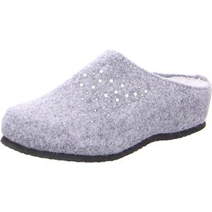 ARA Cosy 1529907 Pantoffels met open rug voor dames, Grijs Grijs 05, 40 EU