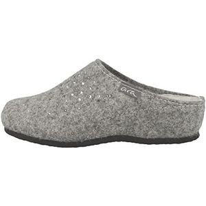 ARA Cosy 1529907 Pantoffels met open rug voor dames, Grijs Grijs 05, 40 EU