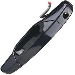 Auto Buitenste Deurhendel Dop Zwarte buitendeurgreep voor Silverado voor Tahoe Voor GMC 5960521 25960526 20828258 15915150 22738725 22738726(Black Front Left)