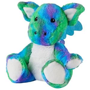 Warmies Pluche Regenboogdraak Magnetronbestendige Teddybeer met Franse Lavendelgeur, Warme of Koude Tarwezak Voor Koele Ontspanning en Warme Verlichting