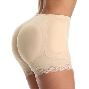 famesale Dames push-up onderbroek enhancers dames billen valse heup butt lifter shapers controle slipje gevoerd afslanken ondergoed versterker hip pad broek, #2, L