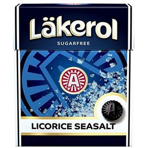 Cloetta Lakerol Licorice Seasalt pastilles 48 dozen of 25g