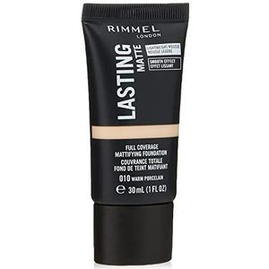 Rimmel London Lasting Matte Foundation - 010 Warm Porcelain