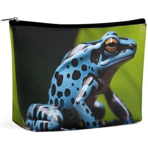 HJUQNGF Kat Vlinder Cosmetische Tas Draagbare Toilettas Grote Capaciteit Reizen Make-up Tassen Schoonheid Make-up Organizer voor Full-Size Shampoo Conditioner Borstels Set Make-up Accessoires, Dart