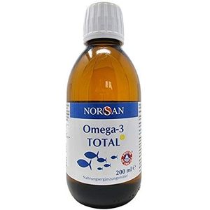 Norsan, Omega-3 Total Zitrone, 2.000 mg Omega-3, 800 IE Vitamin D3, 200ml