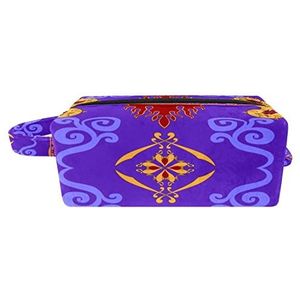Cosmetische tas,kleine handtas make-uptas voor damesportemonnee,Het magische tapijt van Aladdin,make-uptasjes voor op reis
