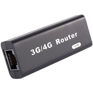 3G 4G mini draadloze draagbare WIFI-router, USB2.0 minirouter USB WIFI-modem van IEEE.802b / g/n-normen voor computers en telefoons, 150 Mbps hoge transmissiesnelheid