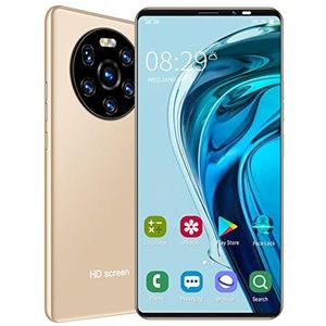Mobiele telefoon, LANDVO mate40 pro 5,45 inch HD-scherm Telefoon Dual Card Dual Standby-systeem 128 GB Dual Card Dual Standby-systeem High Definition-camera(Golden)