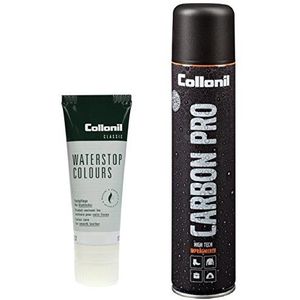 Collonil - Lederen Verzorgingsset - Carbon Pro en Waterstop - Zwart