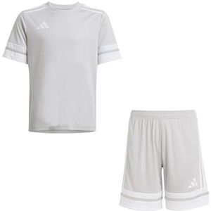 adidas Squadra 25 voetbalshirt voor kinderen, Team Light Grey/White, 176