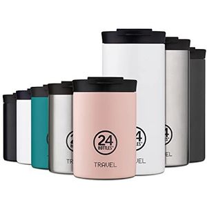 24Bottles Travel Tumbler thermobeker voor reizen en kantoor, 350 ml/600 ml, 100% luchtdicht voor koffie en thee (6 uur, warme dranken 24 uur koud), milieuvriendelijke roestvrijstalen flessen met