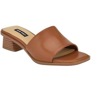 Nine West Pathi sandaal met hak voor dames, Nieuwe Bagage 210, 40.5 EU