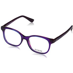 Guess Unisex-volwassene GU9176 081 48 brilmontuur, violet (Viola Luc)