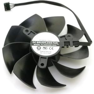 PLD09220S12HH 12V 0,55A 88mm 4-pins koelventilator voor EVGA RTX2060 GTX1660 1660S 1660ti ITX grafische kaart