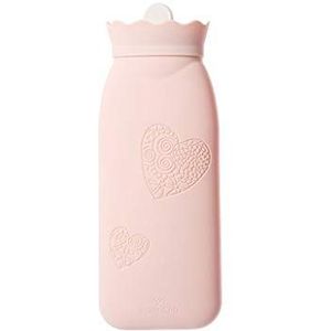 OIFAODAO, Heetwaterflessen Heetwaterzak Met water gevulde siliconen warmwaterkruik Herbruikbare draagbare met warm Heetwaterzak/O,Warmwaterkruik(L)