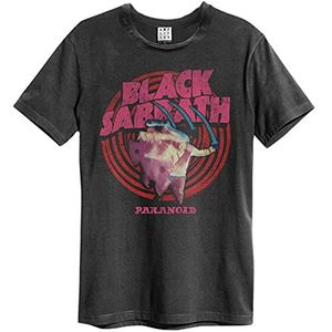 Black Sabbath Amplified Collection - Paranoid T-shirt actraciet XL 100% katoen Band merch, Bands