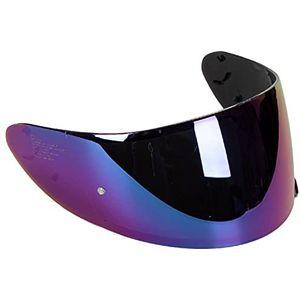 Motorhelm vizier lens, Helmvizier, zonneklep motorhelm modulair opklapbaar met vervangend zonneklep for RF-1200 X14 Z7 CW-1 CWR-1 CNS-3 (zwart)(Colour)