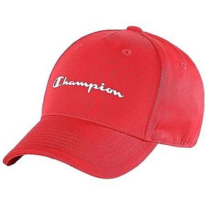 Champion Junior Caps-800511 honkbalpet, rood (RS005), eenheidsmaat, uniseks en jongens, Rood (RS005), one size