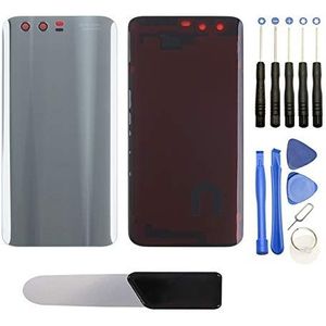 HYYT Smartphone batterijcompartiment, batterijafdekking, achterkant, backcover voor Huawei Honor 9 (zilver)