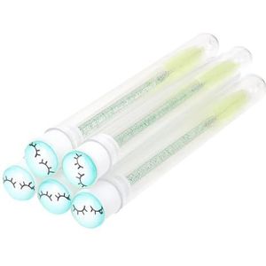 5 Pcs Draagbare Wimper Borstel Met Buis Volwassenen Eenmalig Gebruik Wenkbrauw Borstels Make-up Tool Cosmetische Schoonheid Levert