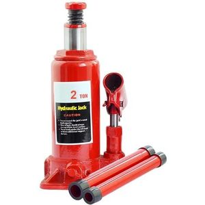 2 Ton Hydraulische Fleskrik Gelaste Hydraulische Auto Fleskrik Auto Krikken Gereedschap for Auto Pick-up Truck Camper Reparatie