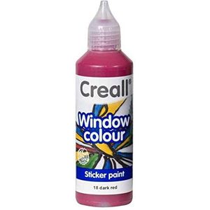 Creall Window-Color-premium-kleur vensterkleuren vrij te kiezen ook contourkleur (donkerrood)