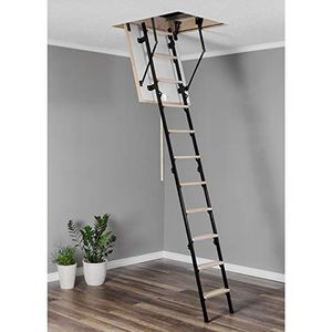 Mini Thermo trapje 80x60 houten metalen ladder