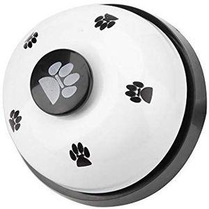 Meiyya Juli-cadeau, huisdierbel, interactief speelgoed voor honden voor huisdieren voor katten (wit)