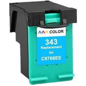 Compatibele 343 337 inktcartridge for Photosmart 2575 8050 C4180 D5160 Deskjet 6940 D4160 printer(1Pack Color)