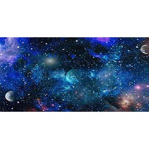 Renaiss 4.5x2.5m Galaxy Sterrenhemel Achtergrond Nevel Universum Sprankelend Buitenste ruimte Sterren Fotografie achtergrond jongen Kinderen Verjaardagsfeestje Decoraties Fotostudio-rekwisieten