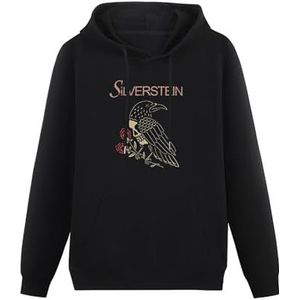Silverstein Shirt Canada Music Band Music Tour 2019 Hoodies Long Sleeve Pullover Loose Hoody Sweatershirt M
